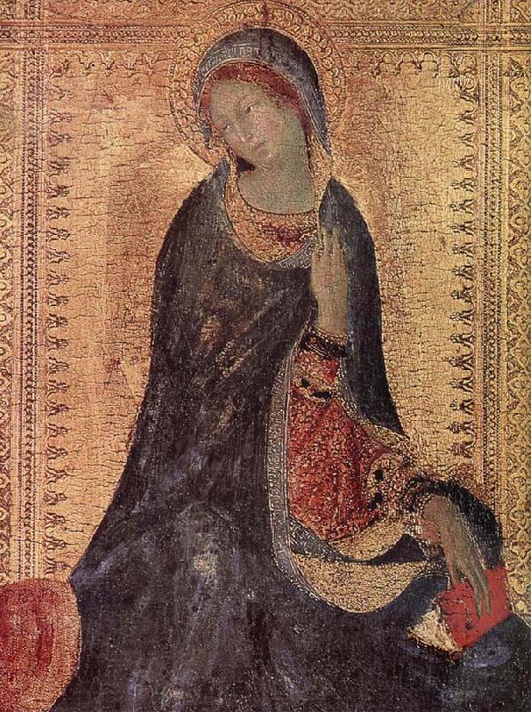 Simone Martini Her Madona of the Sign Germany oil painting art